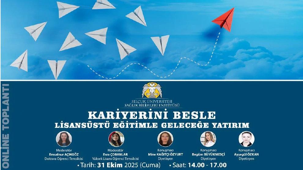 Kariyerini Besle Lisansüstü Eğitimle Geleceğe Yatırım Söyleşisi